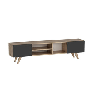 Mesa de televisión Assens 40 x 160 x 31 cm en varios colores [en.casa]