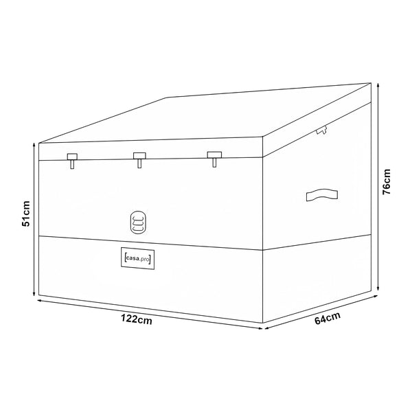 Caja de almacenamiento Alanno [casa.pro]