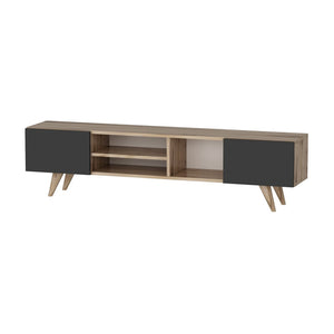 Mesa de televisión Assens 40 x 160 x 31 cm en varios colores [en.casa]