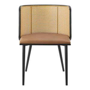 Silla de comedor Flen juego de 2 en varios colores [en.casa]