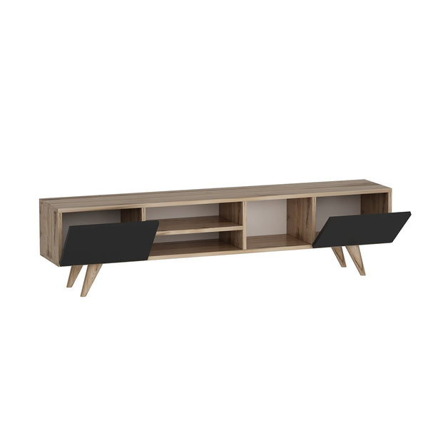 Mesa de televisión Assens 40 x 160 x 31 cm en varios colores [en.casa]