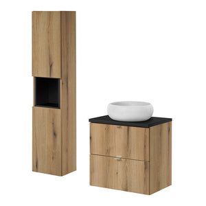 Mueble bajo lavabo Skelbolu [en.casa]