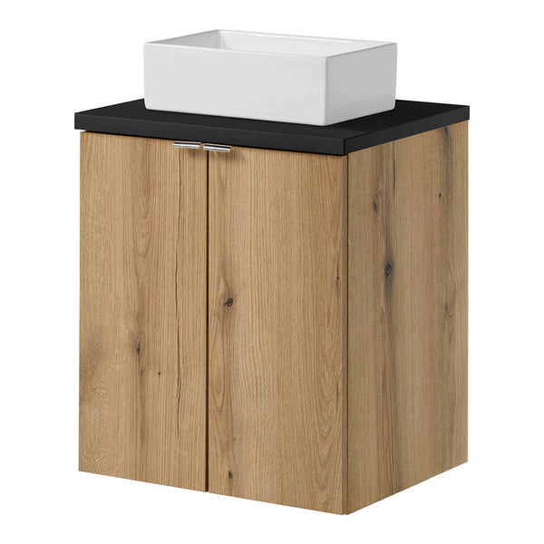 Mueble bajo lavabo con puertas Skelbolu [en.casa]