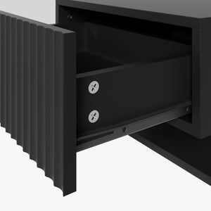 Juego de 2 mesitas de noche flotantes Nand 1 cajón [en.casa]