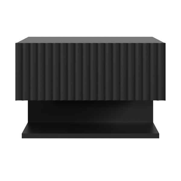 Mesita de noche flotante Nand 1 cajón [en.casa]