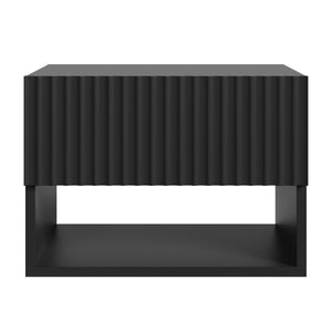 Mesita de noche flotante Nand 1 cajón [en.casa]