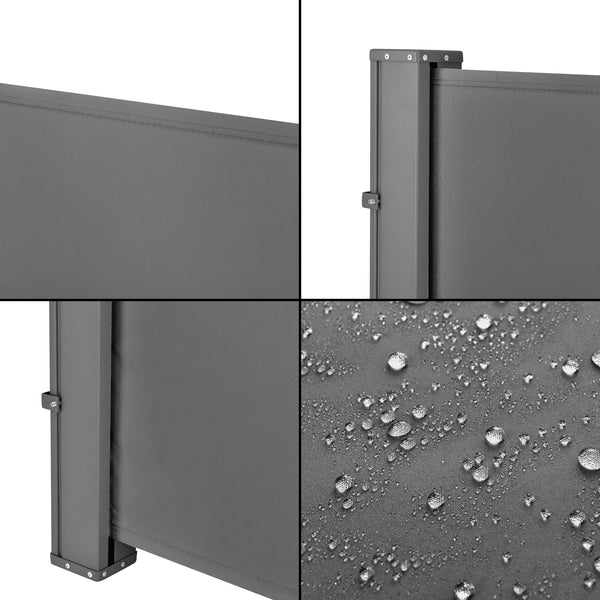 Toldo lateral Mulhacén en varios colores y tamaños, protección visual pro.tec