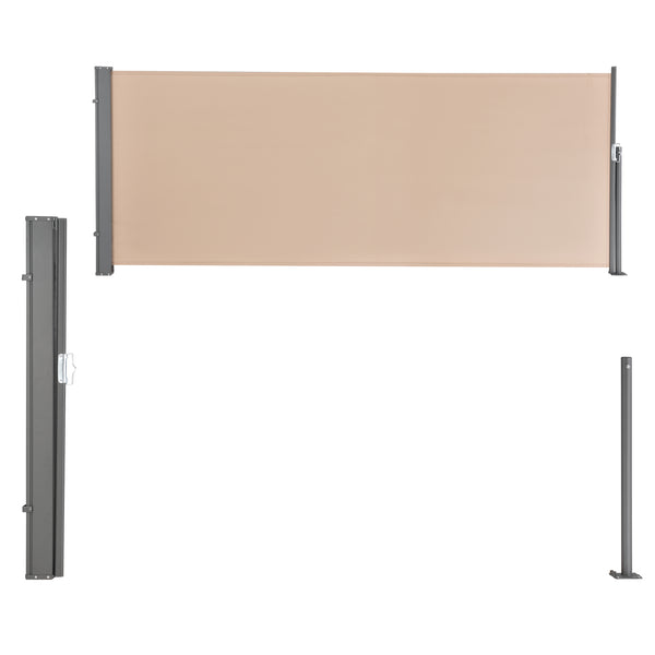 Toldo lateral Mulhacén en varios colores y tamaños, protección visual pro.tec