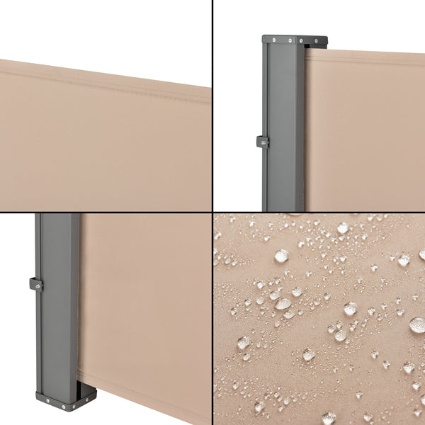 Toldo lateral Mulhacén en varios colores y tamaños, protección visual pro.tec