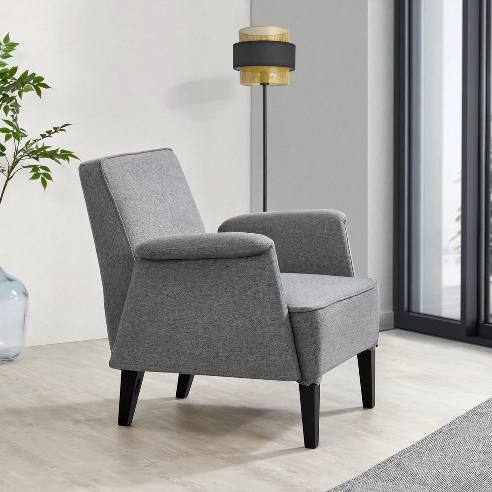 Sillón tapizado Diespeck en varios colores [en.casa] - premiumXL