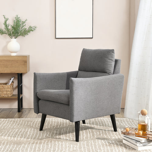 Sillón tapizado Eitting en varios colores [en.casa] - premiumXL