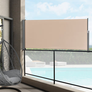 Toldo lateral Mulhacén en varios colores y tamaños, protección visual pro.tec - premiumXL