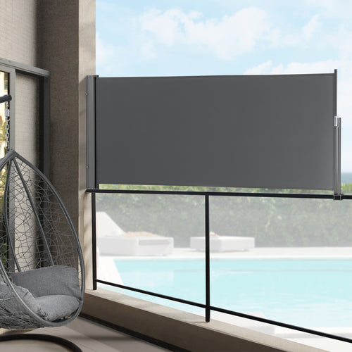 Toldo lateral Mulhacén en varios colores y tamaños, protección visual pro.tec - premiumXL