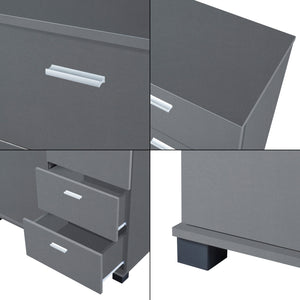 Aparador Döbritz 84x80x28 cm [en.casa]