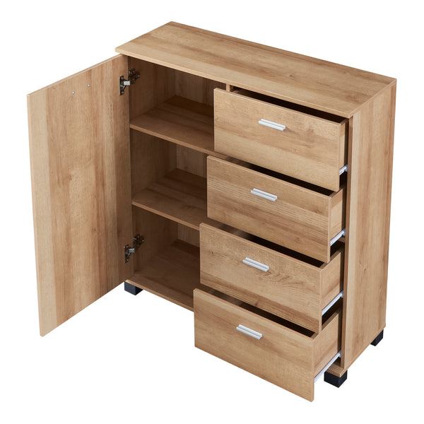 Aparador Döbritz 84x80x28 cm [en.casa]