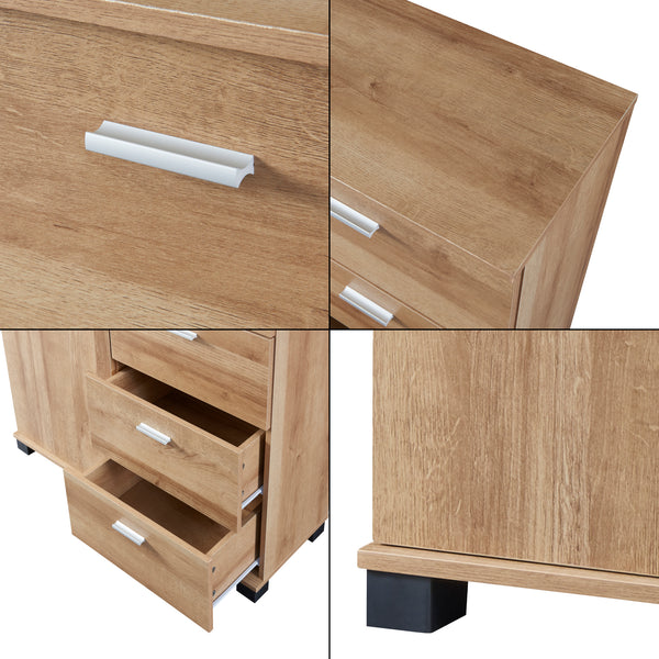 Aparador Döbritz 84x80x28 cm [en.casa]