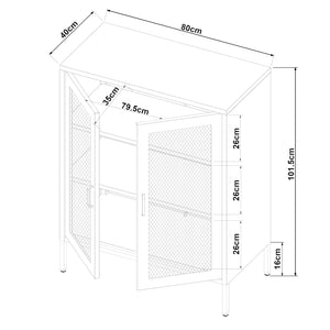 Aparador Falköping en varios colores [en.casa]