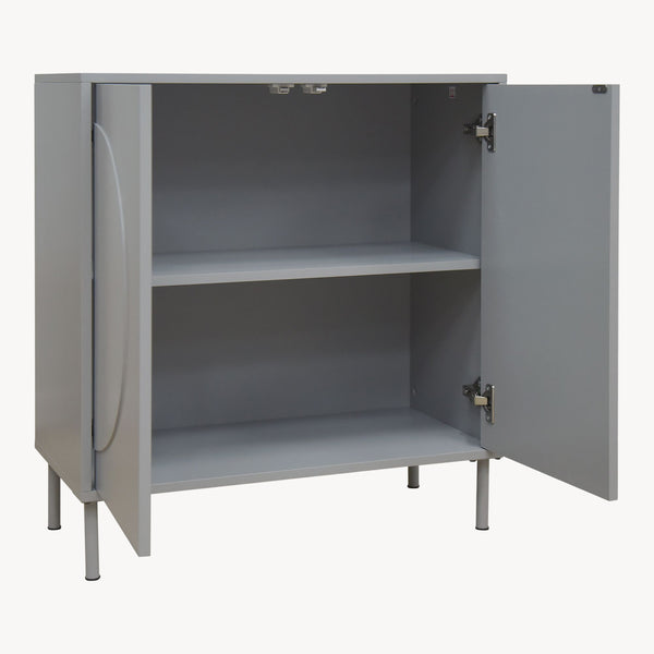Aparador Holea con 2 puertas MDF 75x70x34 cm - [en.casa]