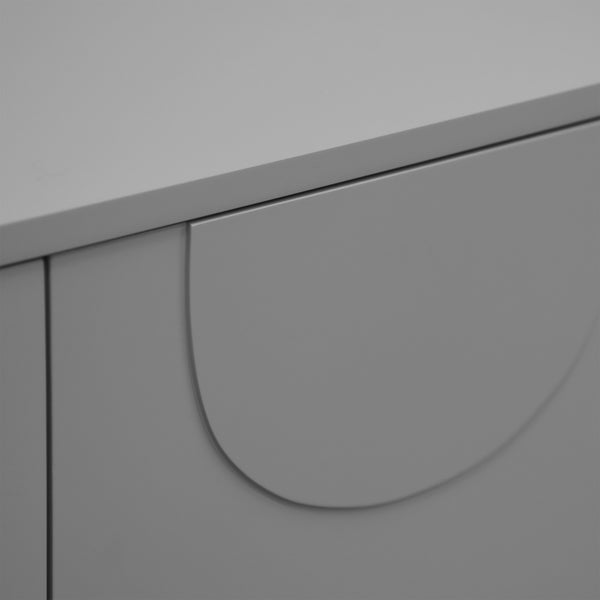Aparador Holea con 2 puertas MDF 75x70x34 cm - [en.casa]