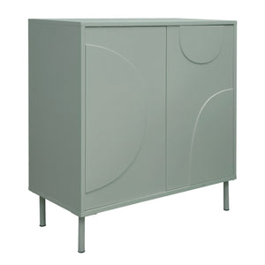 Aparador Holea con 2 puertas MDF 75x70x34 cm - [en.casa]