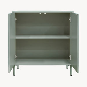 Aparador Holea con 2 puertas MDF 75x70x34 cm - [en.casa]