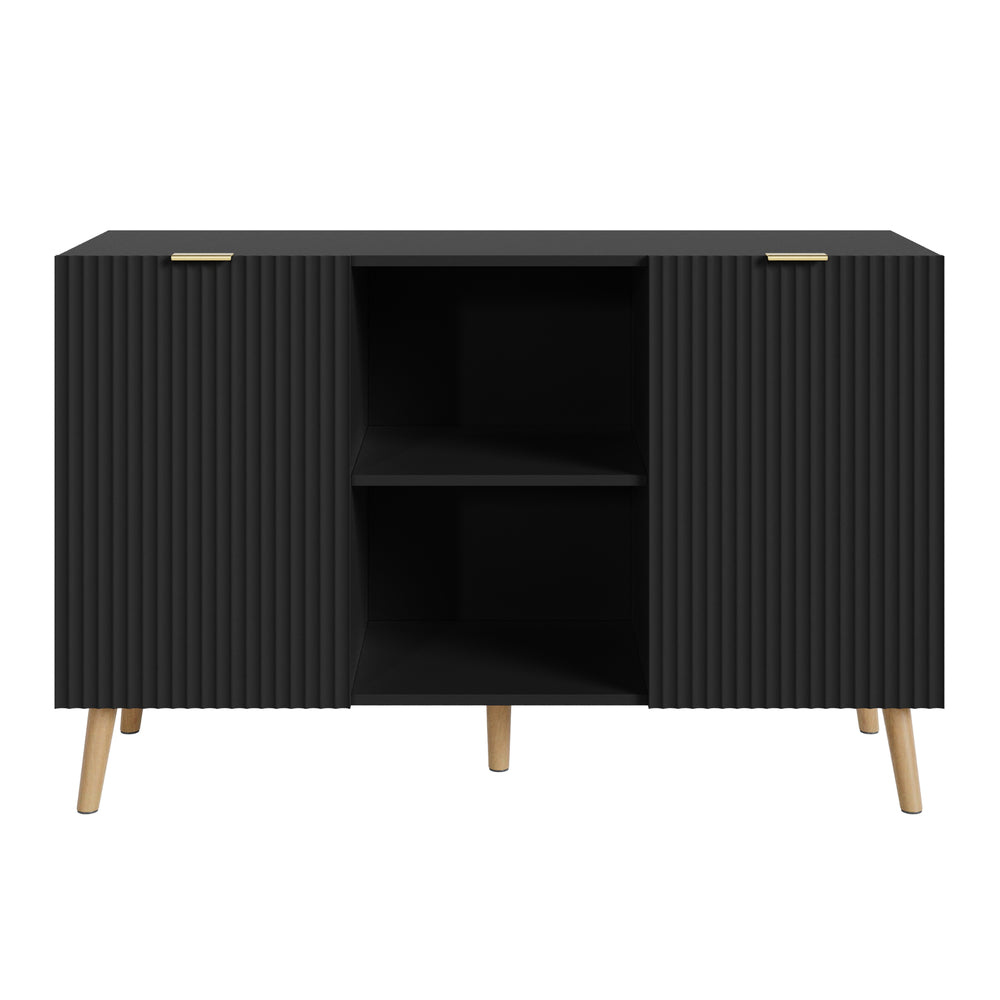 Aparador Nand puertas 120x40x76cm - [en.casa]