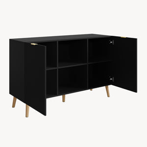 Aparador Nand puertas 120x40x76cm - [en.casa]