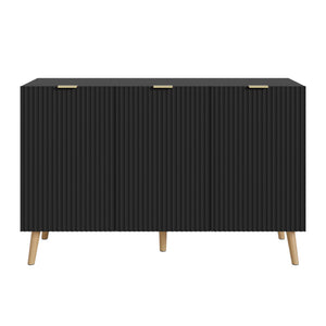Aparador Nand puertas 120x40x76cm - [en.casa]