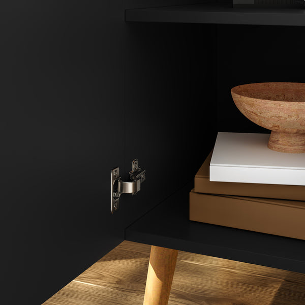 Aparador Nand puertas 120x40x76cm - [en.casa]