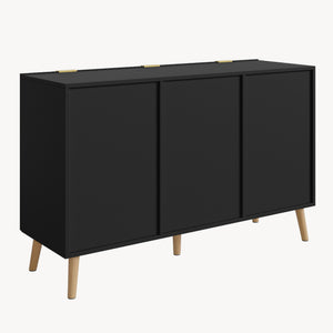 Aparador Nand puertas 120x40x76cm - [en.casa]