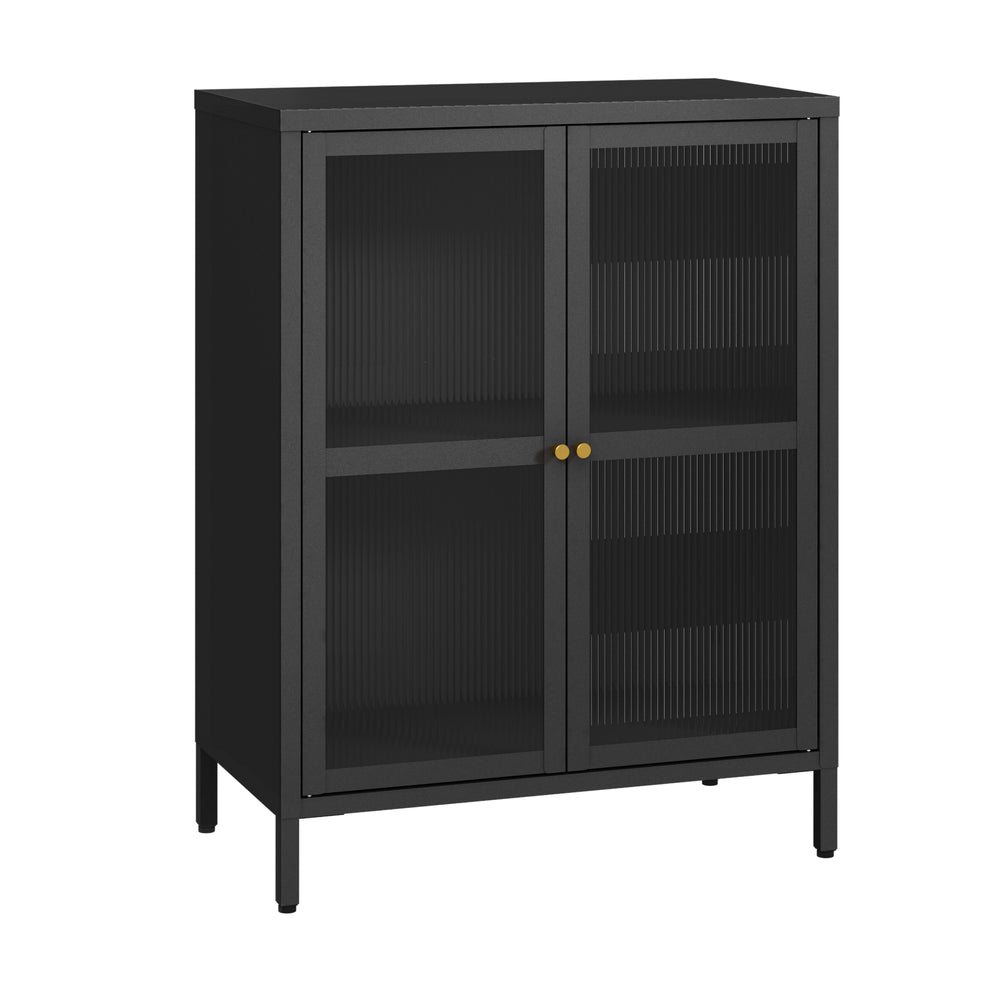 Aparador Säkylä con 2 puertas 84x64x35 cm - [en.casa]