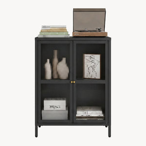 Aparador Säkylä con 2 puertas 84x64x35 cm - [en.casa]