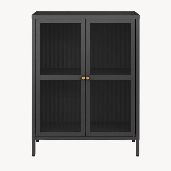 Aparador Säkylä con 2 puertas 84x64x35 cm - [en.casa]