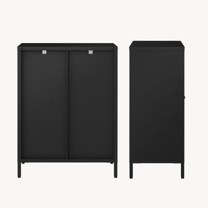 Aparador Säkylä con 2 puertas 84x64x35 cm - [en.casa]