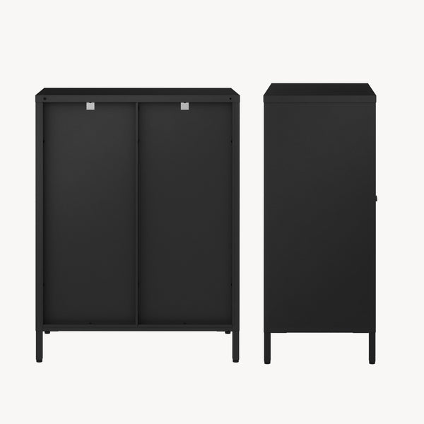 Aparador Säkylä con 2 puertas 84x64x35 cm - [en.casa]