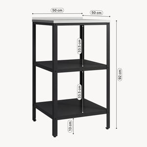 Estantería de pie para Jardín Bolognano 92x50x50 cm - [casa.pro] 