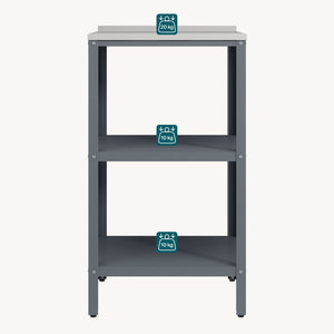 Estantería de pie para Jardín Bolognano 92x50x50 cm - [casa.pro] 