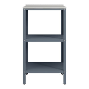 Estantería de pie para exteriores Bolognano 92x50x50 cm [casa.pro]