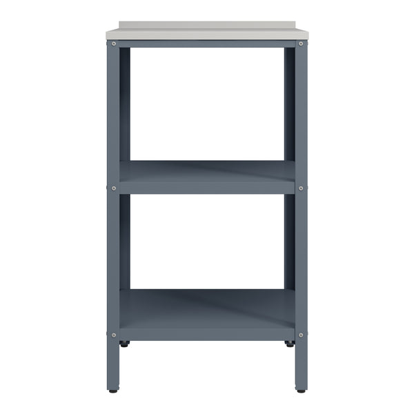 Estantería de pie para exteriores Bolognano 92x50x50 cm [casa.pro]