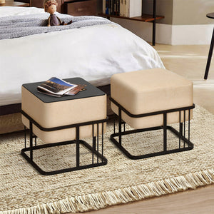 Taburete apilable multifuncional Tas [en.casa]