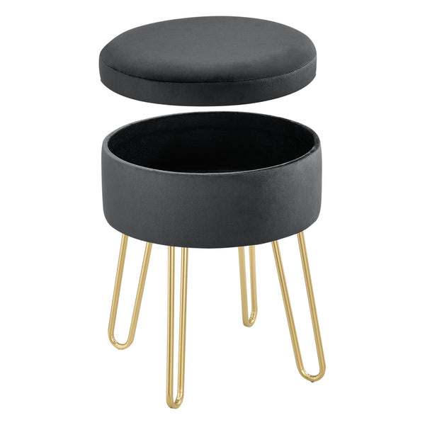 Taburete Siders 48x38x38 cm MDF/estructura de metal varios colores en.casa