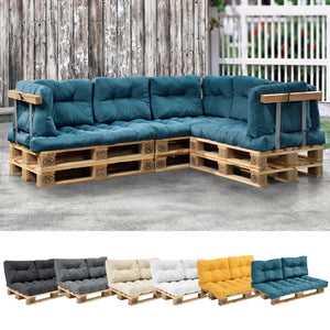 Cojines para palets Comfy en varios colores en.casa - premiumXL