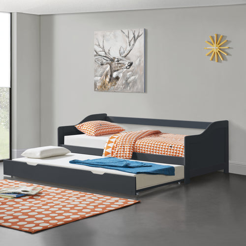 Cama nido 90x200 cm con somier [en.casa] - premiumXL
