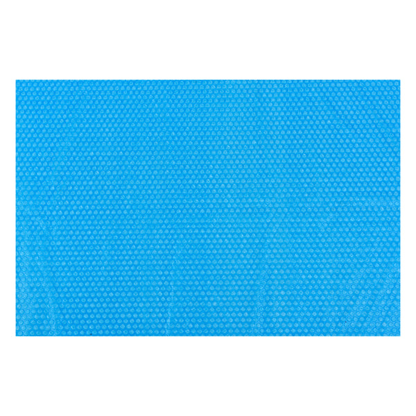 Cubierta solar para piscina Ferrarno azul rectangular [en.casa]