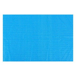 Cubierta solar para piscina Ferrarno azul rectangular [en.casa]