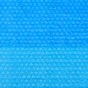Cubierta solar para piscina Ferrarno azul rectangular [en.casa]