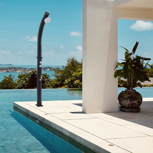 Ducha solar Kebomi 216 cm 18 L [casa.pro]