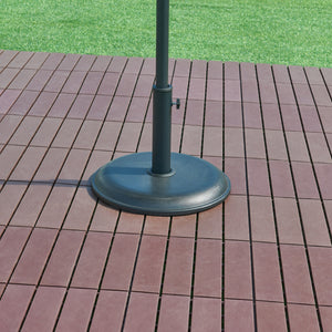 Base para sombrilla Bionaz hormigón negro [casa.pro] - premiumXL