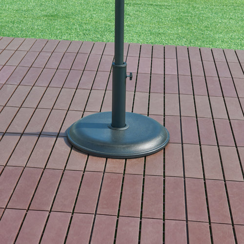 Base para sombrilla Bionaz hormigón negro [casa.pro] - premiumXL