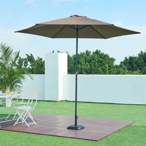 Base para sombrilla Biccari de hormigón negro [casa.pro]
